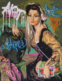Niki McDonald, Hope, Tapestry, 2020